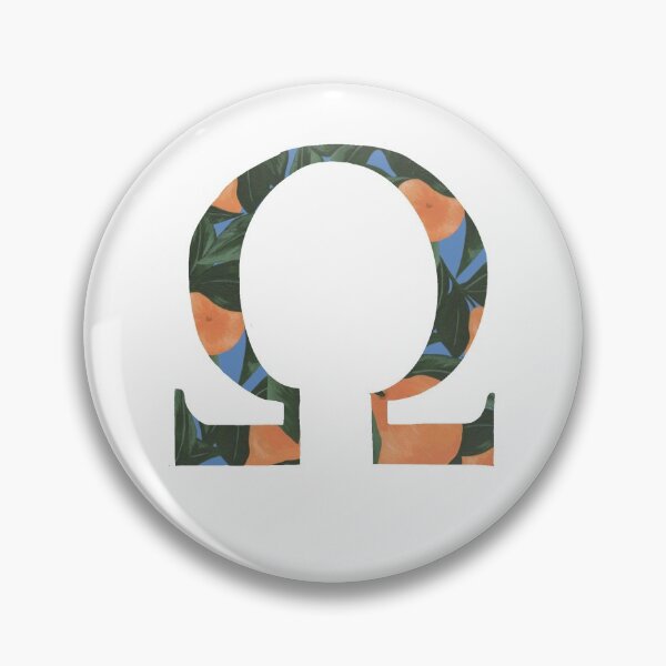 Item preview, Omega Letter- Orange Print designed and sold by Kelseys103.