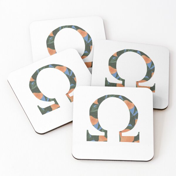 Item preview, Omega Letter- Orange Print designed and sold by Kelseys103.