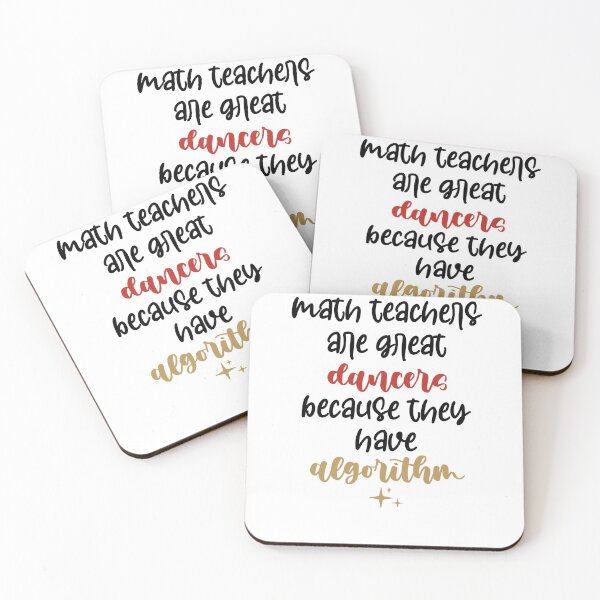 Item preview, math teachers are great dancers ,math teacher gift , math gifts ideas , designed and sold by Noussairox.
