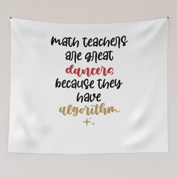 Item preview, math teachers are great dancers ,math teacher gift , math gifts ideas , designed and sold by Noussairox.