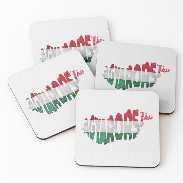 Item preview, Hungary Typographic Map Flag designed and sold by A Deniz Akerman.