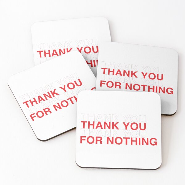 Item preview, Thank You For Nothing  designed and sold by janewwu.
