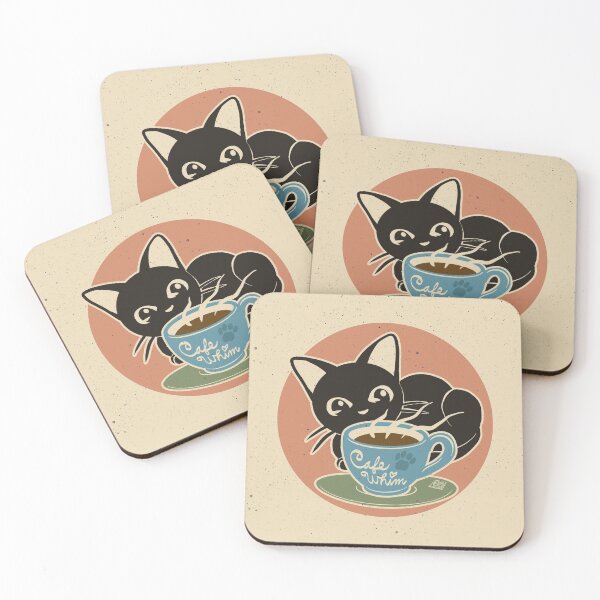 Item preview, Cafe Whim designed and sold by BATKEI ART.