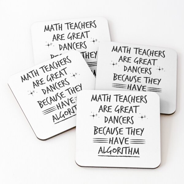 Item preview, math teachers are great dancers ,math teacher gift , math gifts ideas , designed and sold by Noussairox.