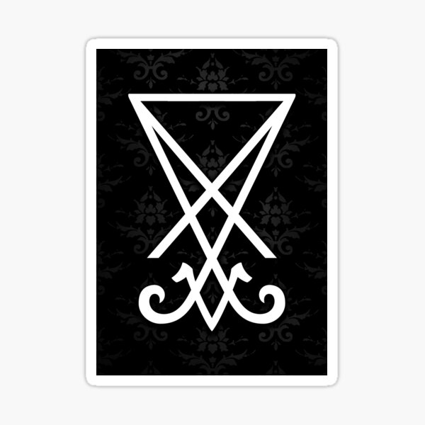 Item preview, Lucifer Sigil designed and sold by MyPurpleOctopus.