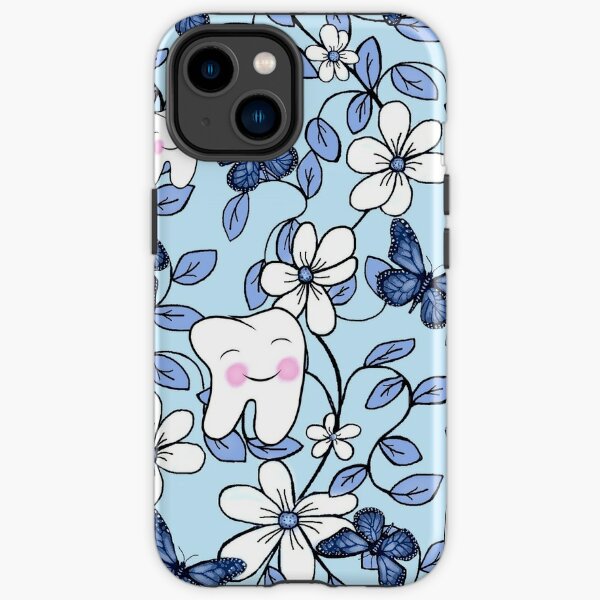 Tooth Toile / Dental Floral iPhone Tough Case