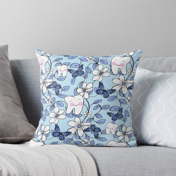 Item preview, Tooth Toile / Dental Floral designed and sold by FranBail.