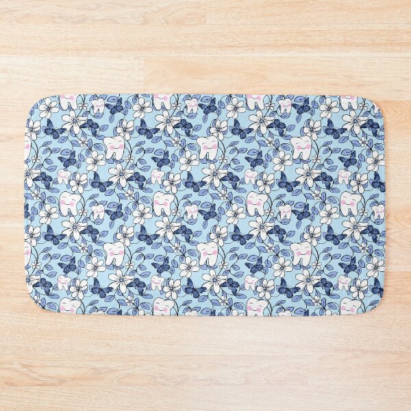 Item preview, Tooth Toile / Dental Floral designed and sold by FranBail.