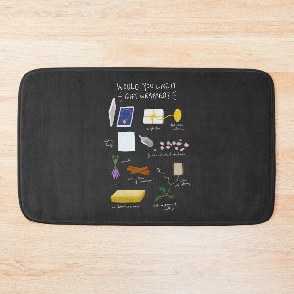 Item preview, Love Actually - Would you like it gift wrapped? | White Ink designed and sold by alfrescotree.