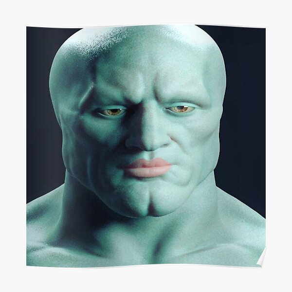 Squidward Sexy Posters Redbubble