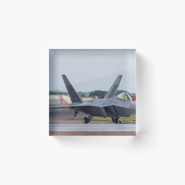 Item preview, F-22 Raptor taxis out onto the runway designed and sold by wellsie82.