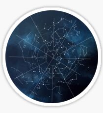 Celestial Map Sticker