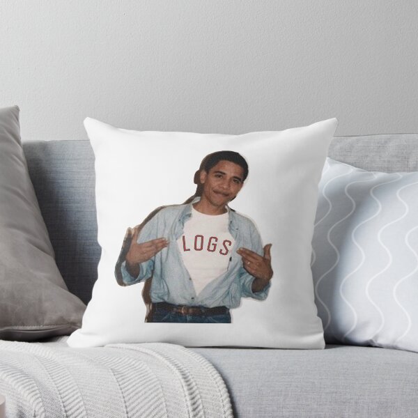 Item preview, Young Obama says roll logs- University of Puget Sound Loggers designed and sold by natannc.