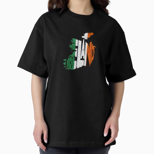 Artikel-Vorschau von Irland Typografische Karte Flagge, designt und verkauft von A Deniz Akerman.