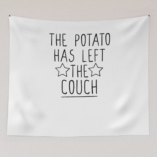 Item preview, The Potato Has Left The Couch T- Shirt, Half Marathon Shirt, Marathon Shirt, Funny Running shirt, Running, Couch Potato Shirt, Running Shirt designed and sold by Noussairox.