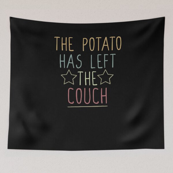 Item preview, The Potato Has Left The Couch T- Shirt, Half Marathon Shirt, Marathon Shirt, Funny Running shirt, Running, Couch Potato Shirt, Running Shirt designed and sold by Noussairox.