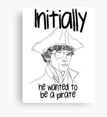 Pirate!Sherlock Canvas Print