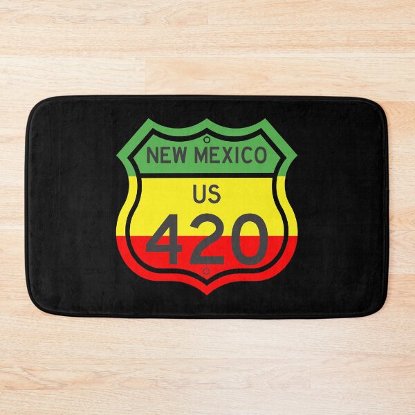 Item preview, New Mexico Highway 420 in Rasta Colours designed and sold by Kiwidom.
