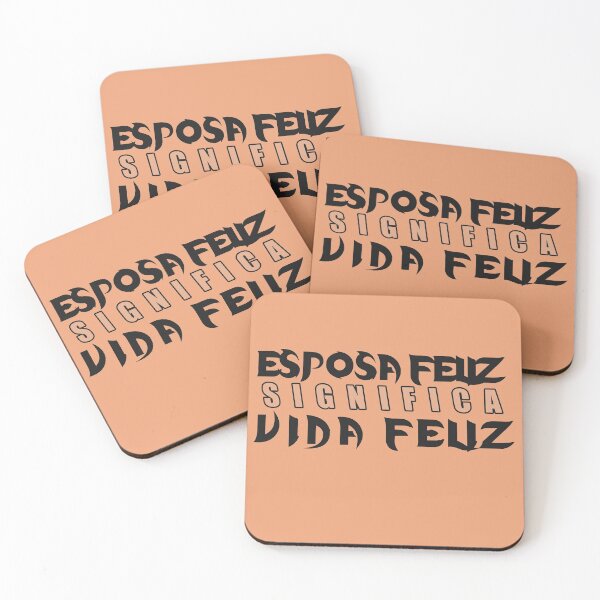 Item preview, Esposa feliz Vida feliz designed and sold by barotel34.