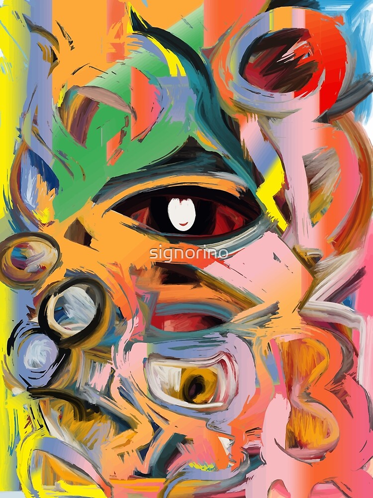 Graffiti Pop Art Street Mystic Third Eye