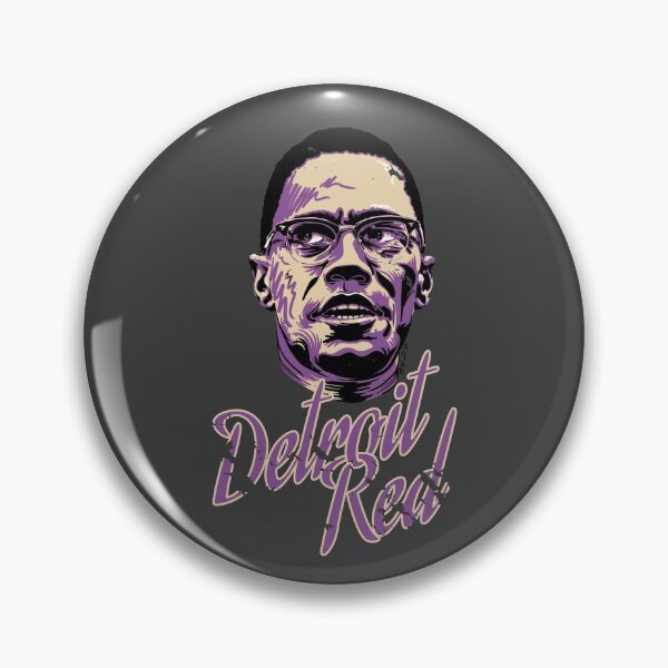 Aperçu de l'œuvre Couleur Malcolm X en détresse (AKA Detroit Red) Violet créée et vendue par SubBass49.