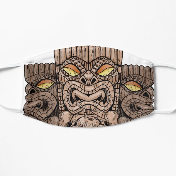 Tiki Trio Flat Mask