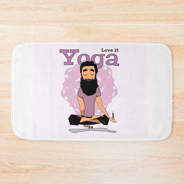 Item preview, Yoga guru designed and sold by Comicsart.