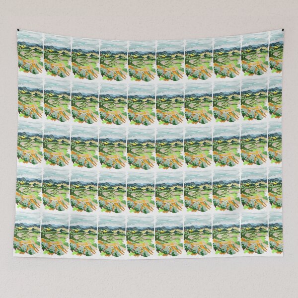 Item preview, View towards mountains from pisticci designed and sold by bellabasilicata.