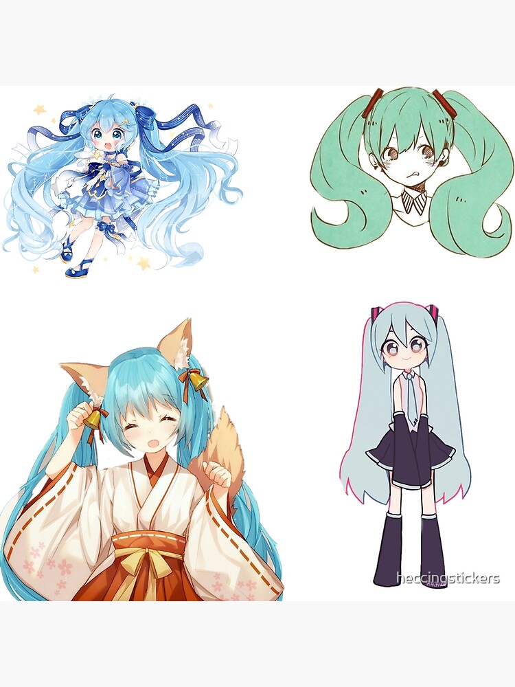 Vocaloid Sticker Pack #2 Greeting Card for Sale by heccingstickers