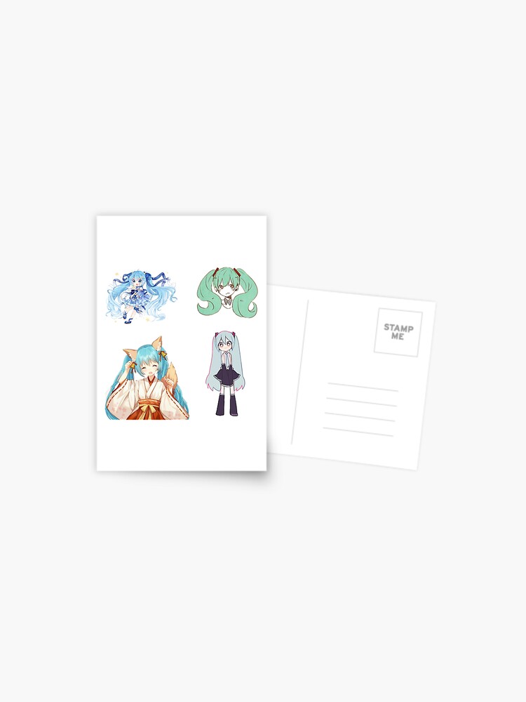 Vocaloid Sticker Pack #2 Greeting Card for Sale by