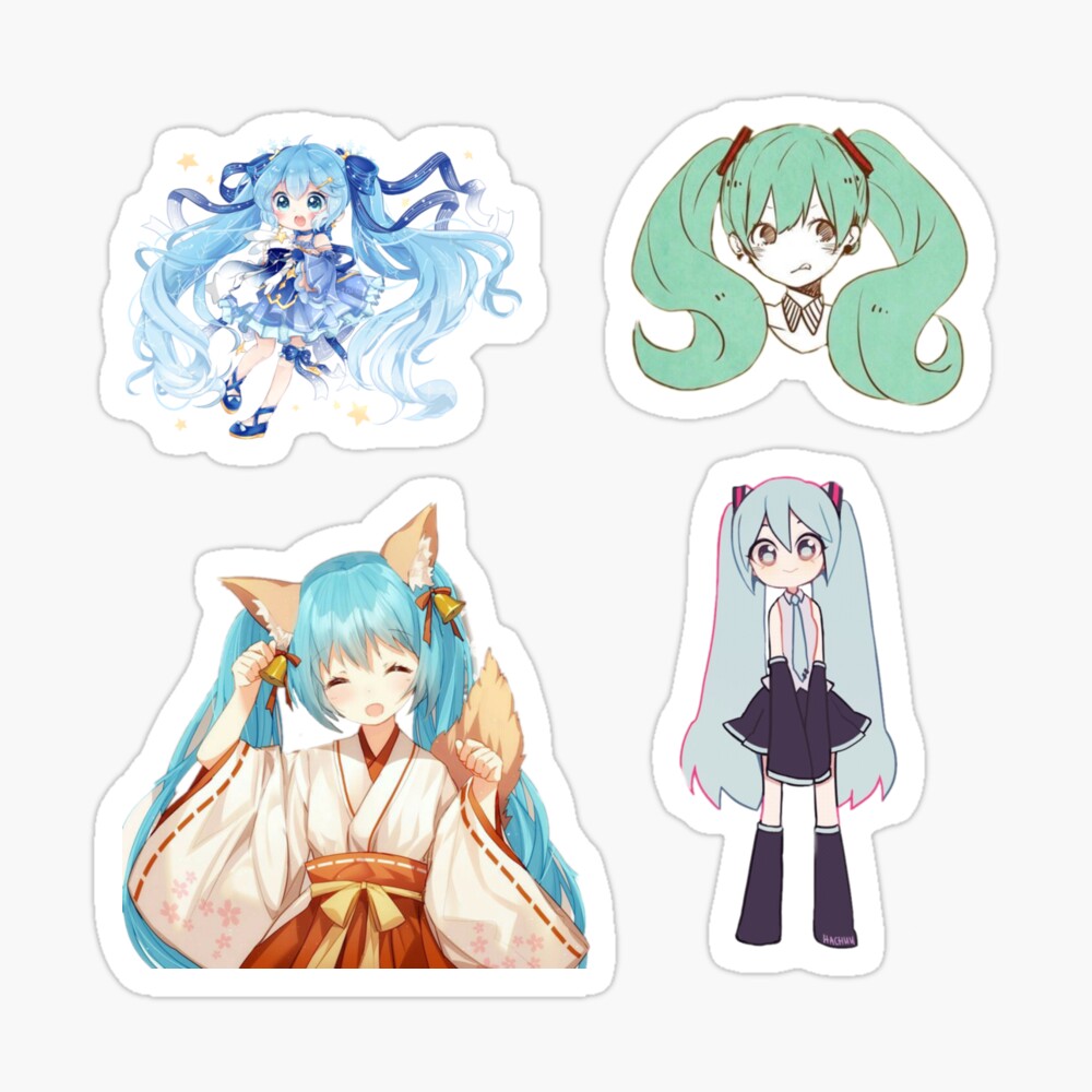 Vocaloid Sticker Pack #2 Greeting Card for Sale by