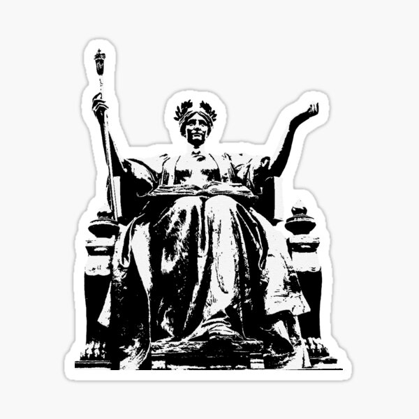 Columbia University Alma Mater Sticker