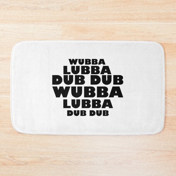 Item preview, Wubba Lubba Dub Dub - BLACK designed and sold by Haley Agra.