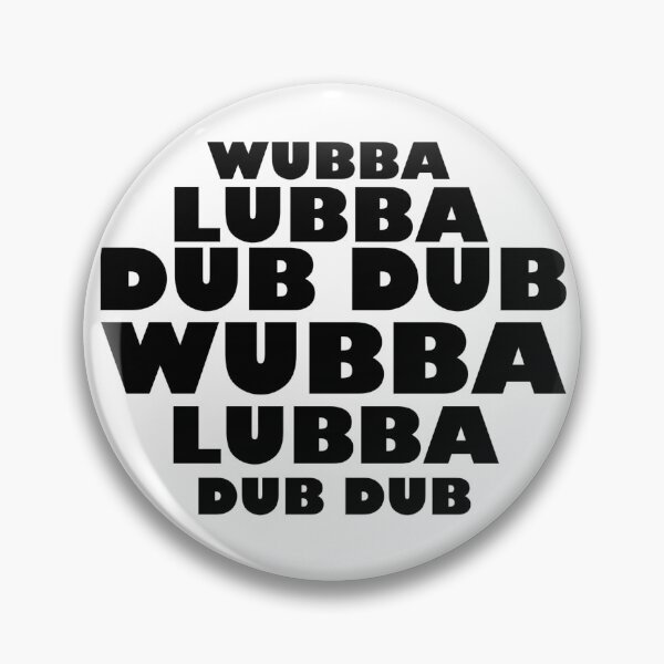 Item preview, Wubba Lubba Dub Dub - BLACK designed and sold by Haley Agra.