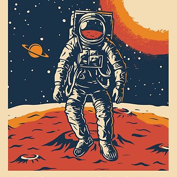Artwork thumbnail, You Need More Mars Vintage Space Exploration by Vector Scout Lab