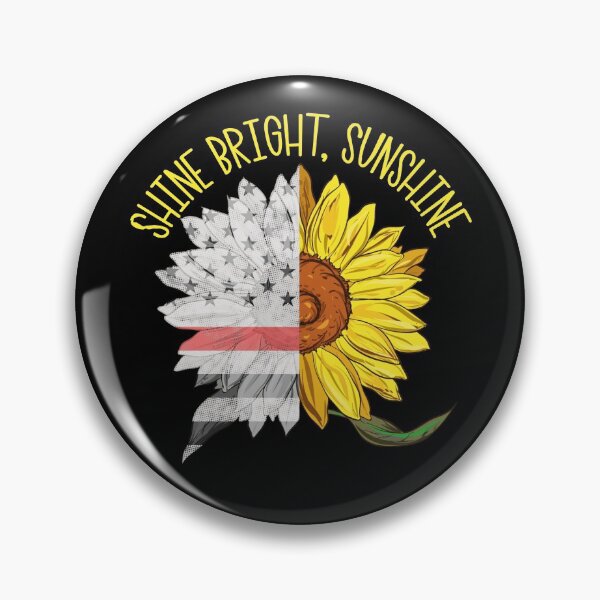 Item preview, Shine Bright Sunshine Sunflower Breast Cancer Awareness Gear designed and sold by DynamicDesign.