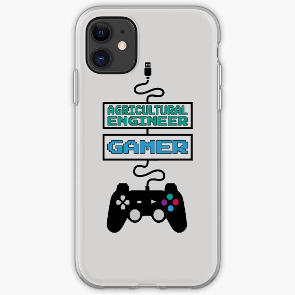 Agricultural Engineer Gamer Design Quote iPhone Soft Case