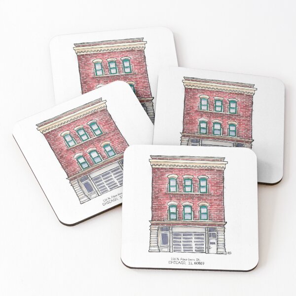 Item preview, Chicago Small Building #2 - West Loop (Color) designed and sold by chaszmathieu.
