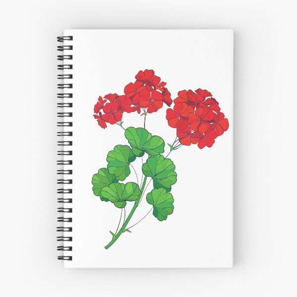 Item preview, Red Geranium Flower! designed and sold by Pinnypin.