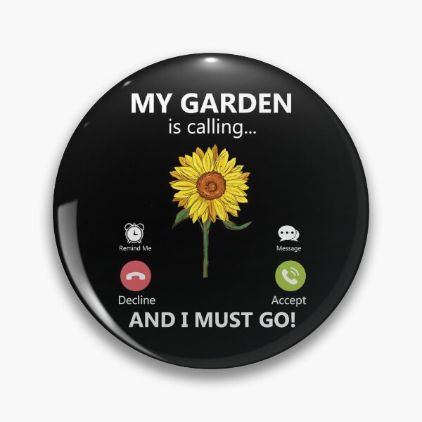 Item preview, My Garden Is Calling And I Must Go Gardener Plant Lover Gear designed and sold by DynamicDesign.