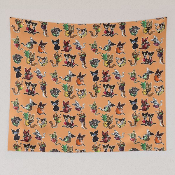 Item preview, fruit cats designed and sold by RainbowRat3.