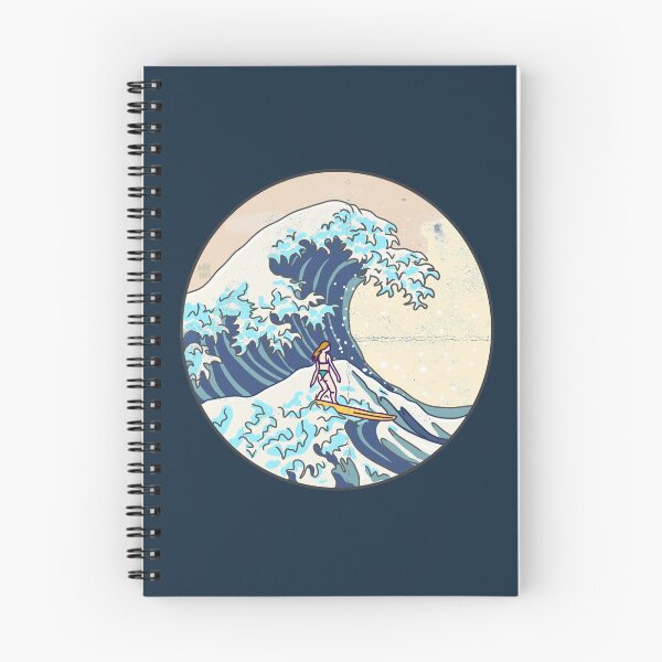 Item preview, GREAT WAVE SURFER GIRL MASK  designed and sold by aydapadi.