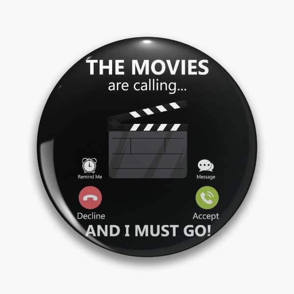 Item preview, The Movies Are Calling And I Must Go Movie Film Director Gear designed and sold by DynamicDesign.