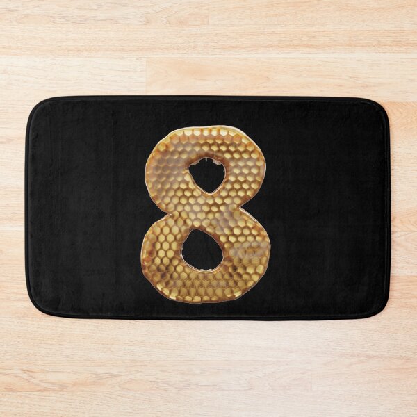 Item preview, 8 Number 3d Honey Numbers Font designed and sold by HelloFromAja.