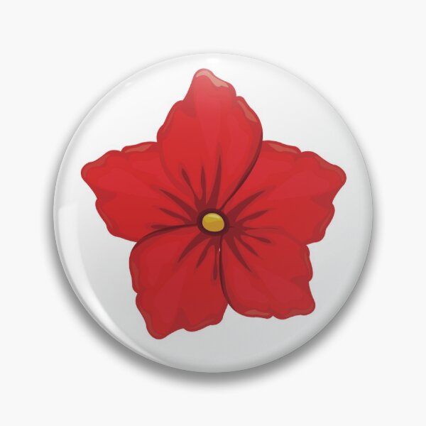 Item preview, Pretty red flowers design designed and sold by Pinnypin.