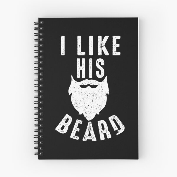 Item preview, Beard and Mustache Lovers I Like His Beard Womens Gift designed and sold by 2blackcherries.