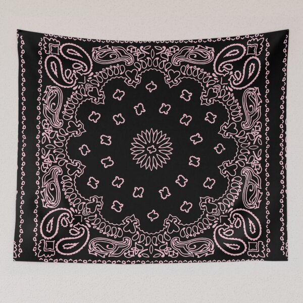 Item preview, Bandana Black and Pink designed and sold by maniacfitness.