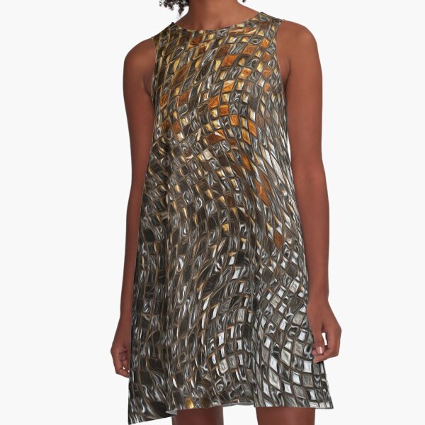 STiled A-Line Dress