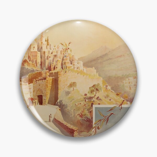Item preview, PLM Palestine vintage travel poster designed and sold by stickart-marek.