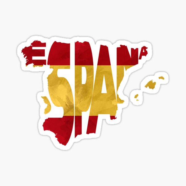 Artikel-Vorschau von Spanien Typografische Karte Flagge, designt und verkauft von A Deniz Akerman.